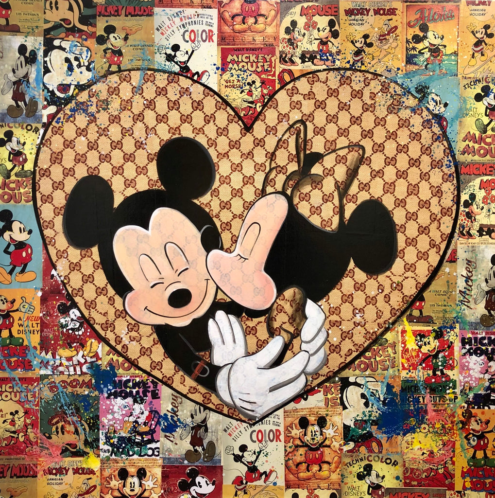Gucci Mickey Mouse Poster