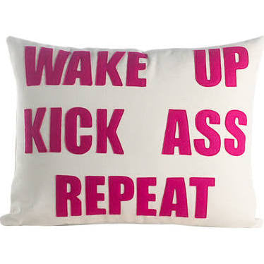 Wake Up Custom Pillow